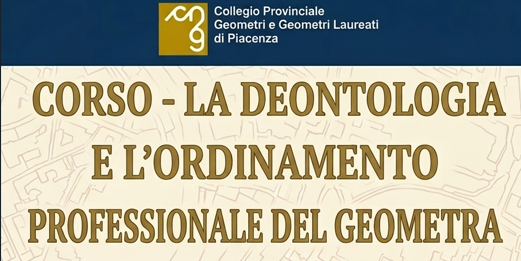 CORSO DOP DEONTOLOGIA E ORDINAMENTO PROFESSIONALE DEL GEOMETRA RESISTENZE PSICOLOGICHE IN CANTIERE PROFESSIONISTI ISCRITTI NEGLI ELENCHI TERRITORIALI E NAZIONALE CHE DEVONO ADEMPIERE ALL’OBBLIGO FORMATIVO IN TEMA DI DEONTOLOGIA ED ORDINAMENTO PROFESSIONALE – 21 OTTOBRE 2026
